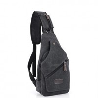 Korean Version Of Casual Men's Chest Pack Male Sports Bag Canvas Small Satchel Multifunction Outdoor