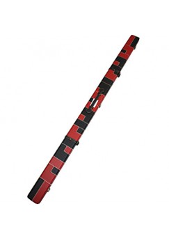 1 Piece Snooker Cue Case For Snooker Cue Stick 1.52M black and red