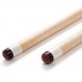 1/2 Jointed pool/ billiard cue maple wood with 11.5MM cue tip+Cue Case+cue tip