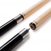 1/2 Jointed maple woodpool/ billiard cue with 13MM cue tip+Cue Case+cue tip