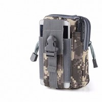 LS1649 Outdoor Sports Molle Running Bag Fanny Phone Pouch Belt Bag EDC Camping Hiking Running Waist Pouch Wallet 8 Color