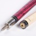 1/2 Jointed maple wood pool/billiard JY cue with 13MM cue tip+Cue Case+cue tip pb09