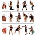 Exercise Bands/Resistance bands / Fitness Set Exercise & Fitness / Gym Rubber-