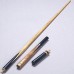 3/4 Jointed Handmade ash snooker/Pool Cue LP ebony billiard cue+Cue Case