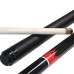 1/2 Jointed maple woodpool/ billiard jump break cue stick with 13MM cue tip